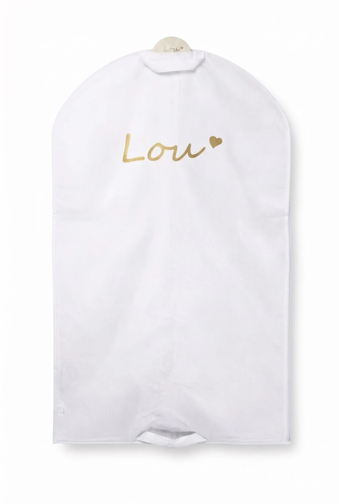 Lou – housse courte blanche