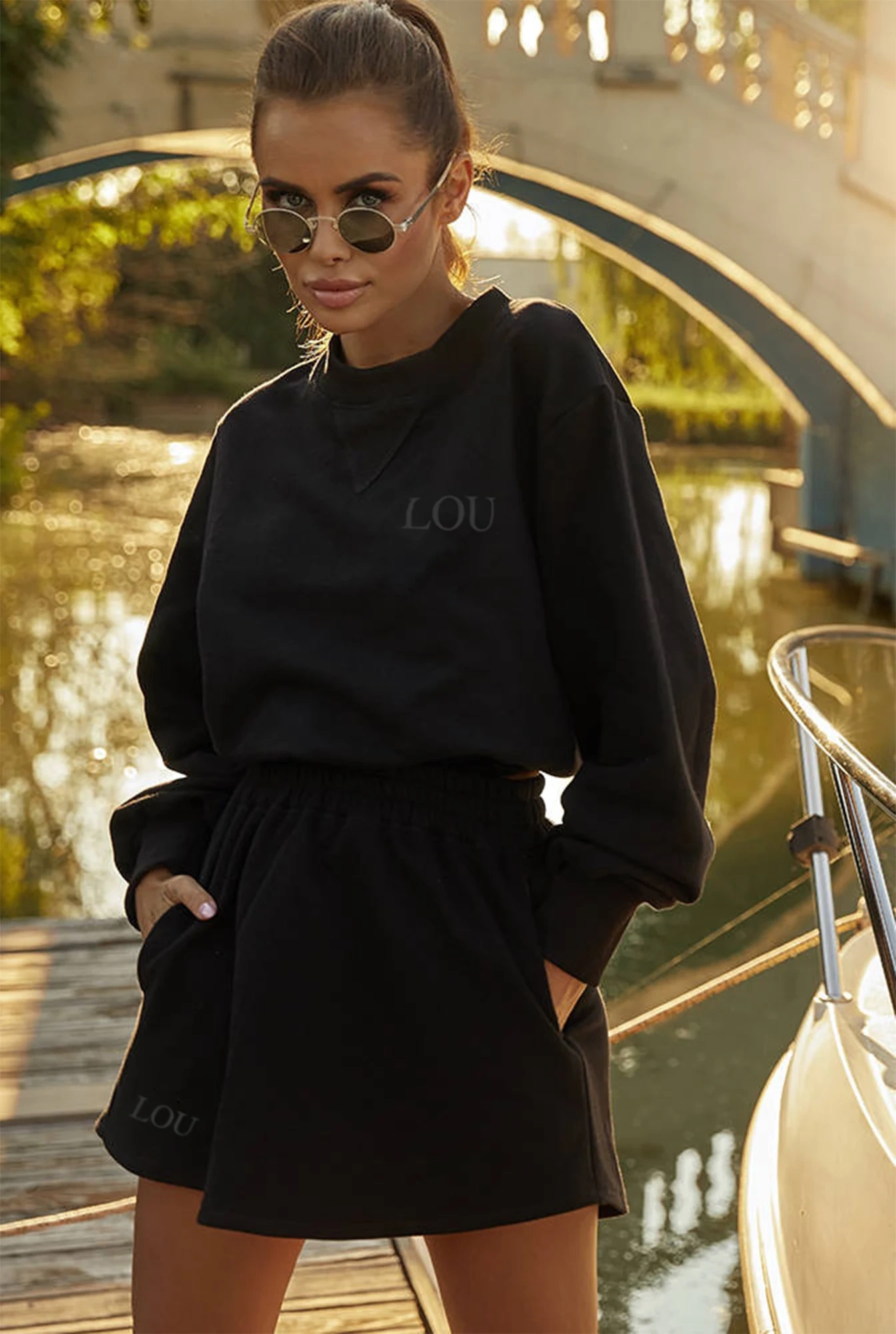 Kumiko - survêtement noir