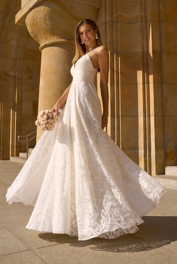 Cambria - robe de mariée maxi avec dentelle