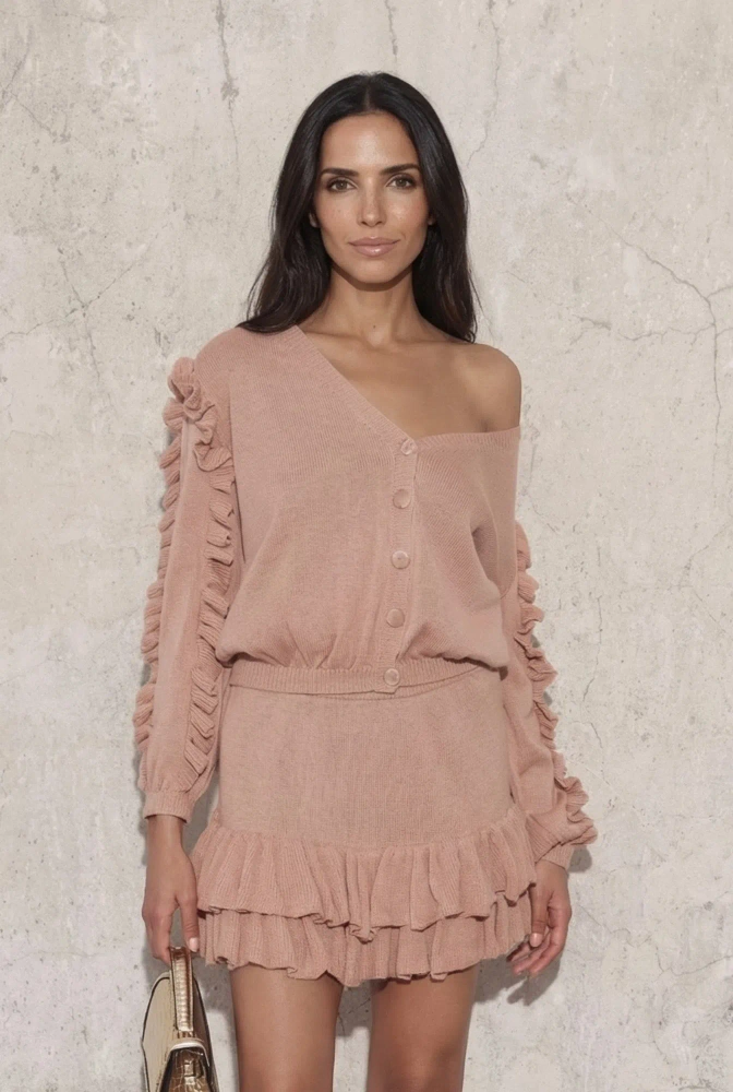 Pixie Pink - un duo de tricots dans une teinte rose