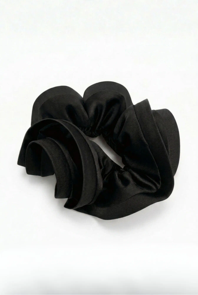 Negro – élastique à cheveux noir