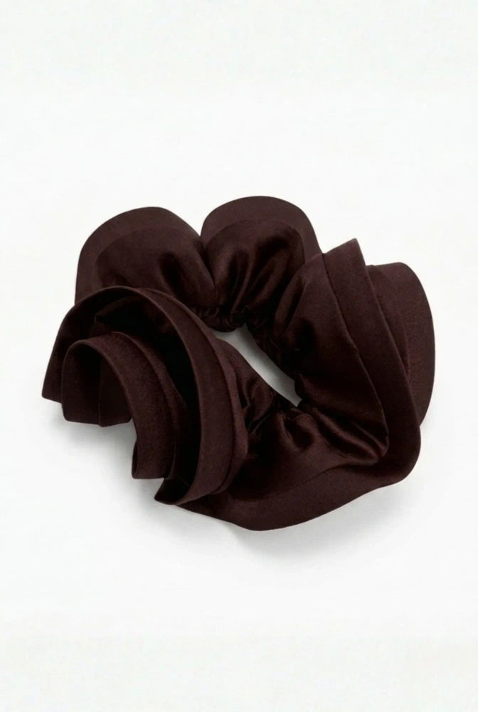 Marron – élastique à cheveux brun