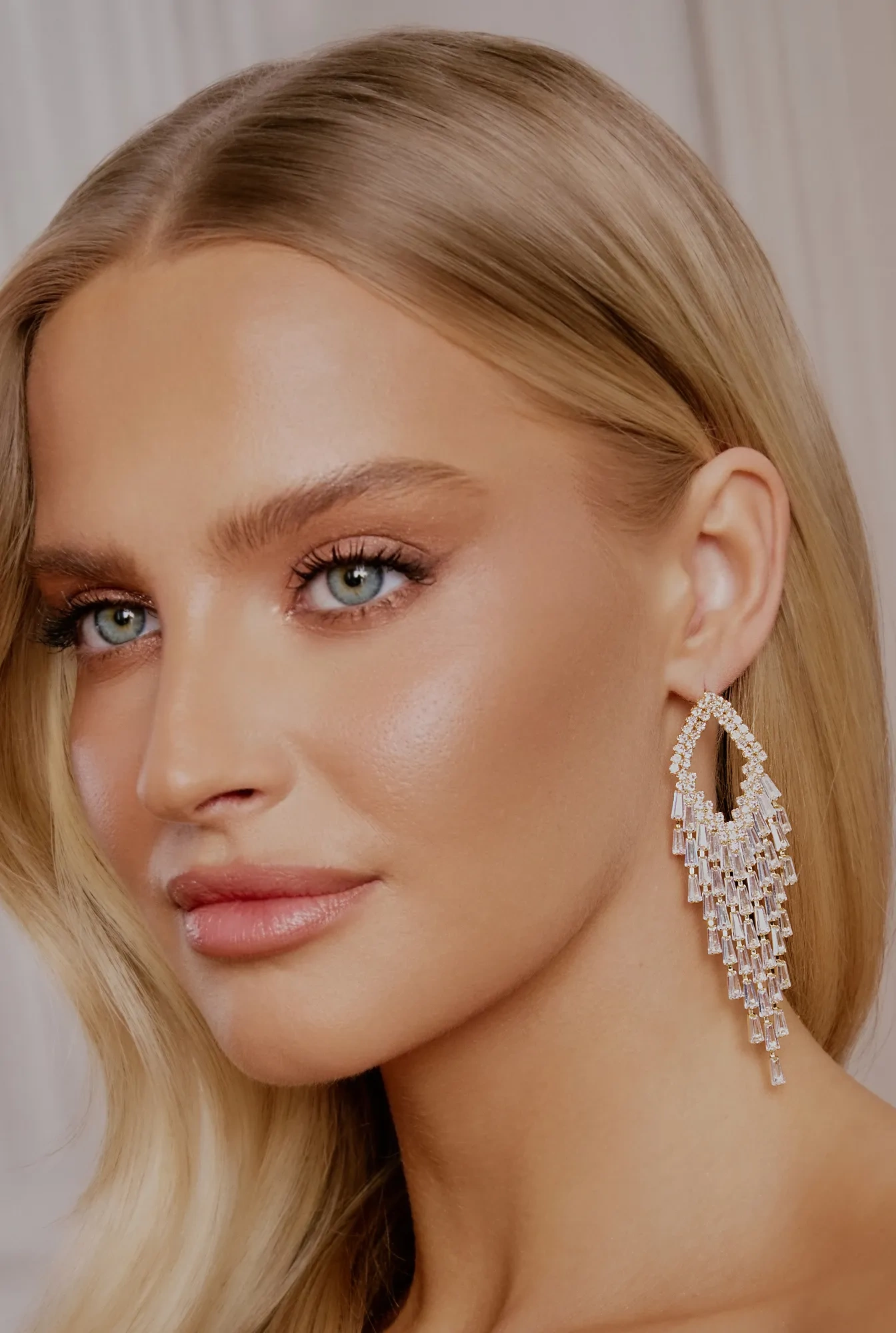 Tily - boucles d'oreilles plaquées or avec zircons